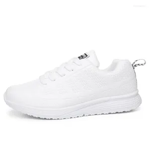 Chaussures décontractées Femmes Flat Bottom Net respirant Running Ventilate Sneaker Jogging Fitness femme