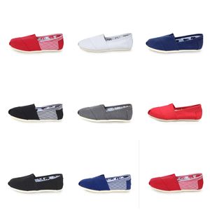 Zapatos informales para mujer GAI, zapatos de lona azules, blancos, negros y rojos, transpirables, ligeros, estilo negro, zapatillas de deporte para caminar con peso, cuatro