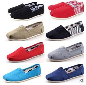 Casual Schoenen Dames/Mannen Klassiekers MRS Loafers Canvas Slip-On Flats schoenen Luie schoenen maat W5-10 M11-15