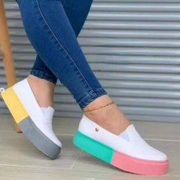 Chaussures décontractées pour femmes 2024 Fashion d'été plate-forme légère arbitraire sportif peu profond Walking Walking