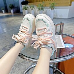 Chaussures décontractées pour femmes à basse robe causale Robe respirante Sneakers sans glissement léger confort Fit Walking For Lady