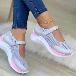 Casual schoenen Dames Simple Solid Color Vulkanised For Women 2024 Zomer Elegante ondiepe slip-on buitenwandeling Sneakers