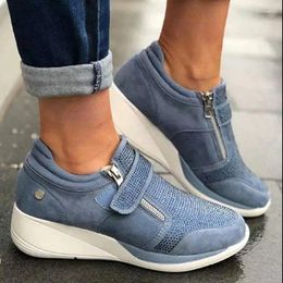 Casual schoenen Wedge Sneakers Vulkanised Shake Fashion Girls Sports Loafers