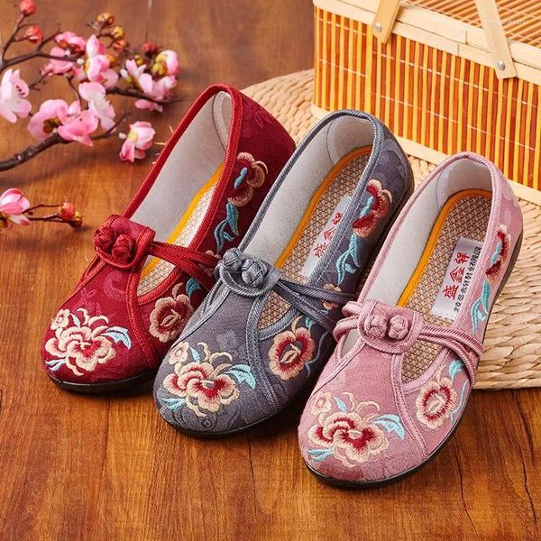 Zapatos casuales Mujeres dulces livianos Peso gris Slip on Flat Zapatos de Mujer Lady Lindo Pode de baile redondo Sapatos feminina E578