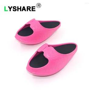 Casual schoenen yoga vrouwen afslanken fitness poot schoonheid voet sport massage schommelen beeldhouwen heup verlies gewicht oefening slippers