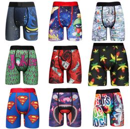 Casual korte broek Mens Boxer shorts Sexy bedrukt ondergoed zachte boksers ademend ondergoed verschillende patraten