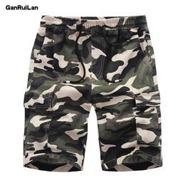 Casual Shorts Mannen Zomer Top Design Camouflage Militaire Casual Shorts Homme Katoenen Manner Merk Kleding DK18004 210518