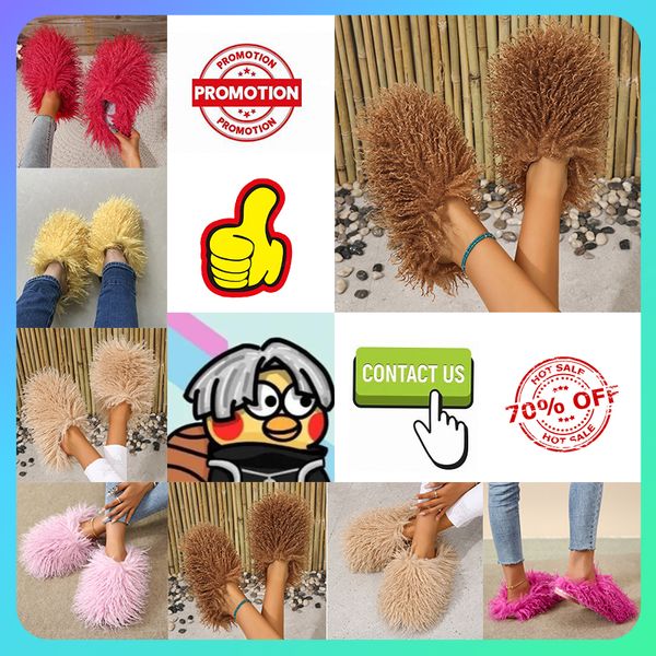 Pantoufles décontractées Designer plate-forme coton peluche chaussures rembourrées pour femmes homme automne hiver garder résistant à l'usure intérieur laine fourrure pantoufles Softy 88