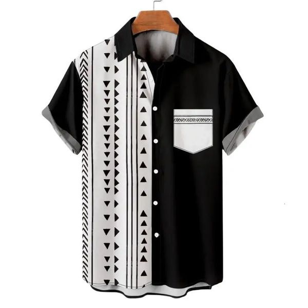 Décontracté Social surdimensionné à manches courtes chemise pour hommes en hauts hommes Costume mari Masculina coupe ajustée couleur unie Camisa 240201