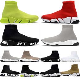 chaussures chaussettes décontractées 2024 livraison gratuite chaussures triple noir blanc rouge bouton blanc jaune vert rouge gris pour hommes femmes fille extérieur formateurs baskets 36-45