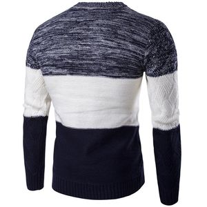 Pull décontracté hommes Slim Fit tricots vêtements d'extérieur pulls d'hiver chauds 201028