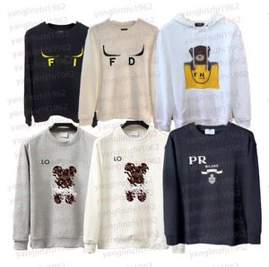 Casual Sweaters designer hoodie herenmode puur katoen hoogwaardige trui lange mouwen trui luxe bedrukking logo top