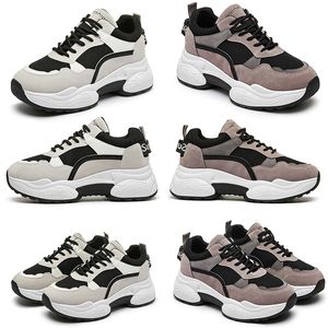 formateurs occasionnels pour les femmes chaussures de course triple maille chaussures de sport de marque respirant confortable blanc browm gris noir taille 35-40