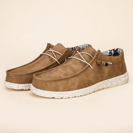 Vulcanize décontractée Homme fait à la main Sneakers d'été chaussures mâles légers légers confortable toile chaussure manche grande taille 40-48 2 74