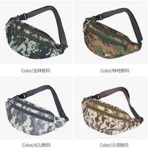 Casual taille tas camo waterdichte tactische tactische taille gym fitness riem pakket rennen telefoon taille taille heuppakket outdoor sports sling borsttassen