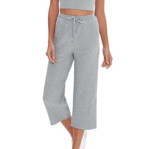 Pantalon femme décontracté coton sweat pantalon large avec poches M30191 210526