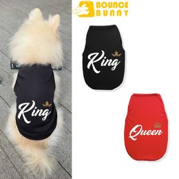 Cat and Dog Fashion Design Imprimé Clothing Brand Trendy Pet Pet Small Mightmense Sheevel Souples Gest 240411