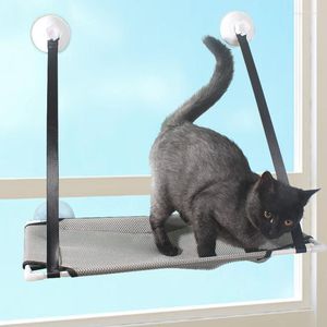 Muebles de camas de gato Muebles de 25 kg de hamaca asiento de mascota montada en la ventana Super succión colgante tumbona