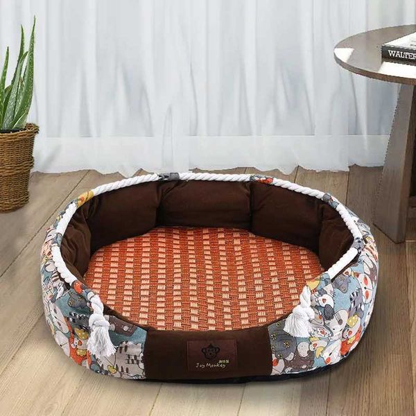 Camas de gato muebles de gato litera de gato cuatro estaciones se pueden desmontar y lavar la camada de mascotas litera de gato grande litera de perro de tamaño mediano cama para perros summerl2404