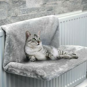 Lits pour chats, meubles suspendus, hamac amovible pour animaux de compagnie, banc de radiateur, nid de chaton avec cadre en métal solide et Durable, accessoires 230222