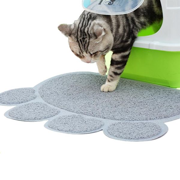 Camas para gatos, muebles, estera para residuos, Fondo impermeable, colchas para mascotas, esteras, suministros de fácil limpieza, almohadilla de arena con fugas, inodoro y baño