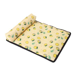 Cat lits meubles animaux refroidissement tapis chat lit chien house coussin d'été chiens chats glacière refroidissement couverture coussin canapé animal de compagnie chaton de chiot d240508