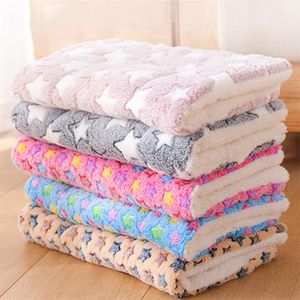 Cat Beds & Furniture Pet Mats Thicken Soft Bed For Dog Hamster Mat Winter Blanket Products Small Dogs Carpet