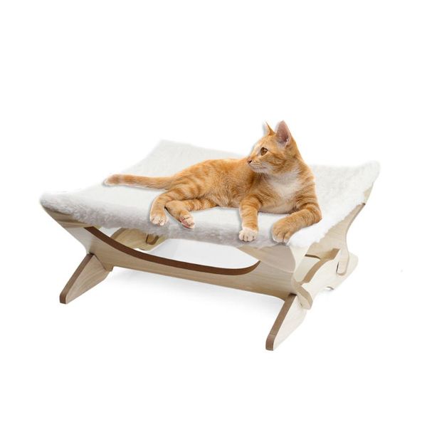 Camas para gatos, muebles, cama suave, casa de invierno para perros de algodón cálido, productos para mascotas, Mini cachorro, gatito, soporte colgante