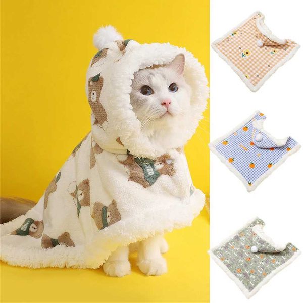 Chats lits meubles sphynx chat sac de couchage veste hiver chaude animal de compagnie couverture chat gotas chat couvre-coucher mascotte accessoires de couverture pyjamas d240508