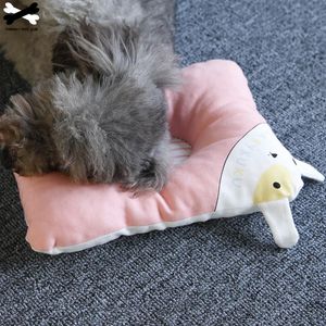 Chat lits meubles ours en peluche poméranien mode oreiller pour animaux de compagnie et chien oreillers de couchage spéciaux chiens fournitures tapis chiot