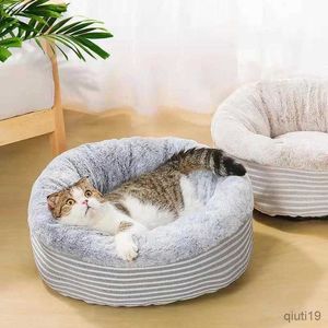 Cat lits meubles chauds chat lit maison de lit rond