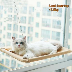 Kattenbedden hangende venster hangmat comfortabel en duurzaam lager 17,5 kg met mat plankstoelpet benodigdheden
