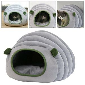 Katbedden Puppy Pet Dog Nest Bed Cozy Soft Warm Cave House Sleeping Bag Mat Pad voor katten