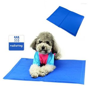 Lits de chat lit d'été pour chats garder au frais petit tapis de chien facile à nettoyer couverture fournitures pour animaux de compagnie