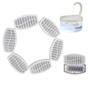 Kattenkommen 3 stks vervangen geactiveerd koolstoffilter voor waterdrinkfontein vervangingsfilters Pet Dog Dispenser Accessoires