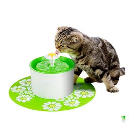 Cat Bowls Feeders KSFS Fountain 1.6L Matic Pet Water Dispenser Dog/Cat Health Caring en Hygienic US Plug Drop Delivery Home Garde Dhelt