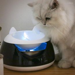 Bols pour chats, distributeur d'eau de fontaine pour animaux de compagnie, boisson saine et hygiénique, bol électrique automatique de 1,5 l pour chiens et chats