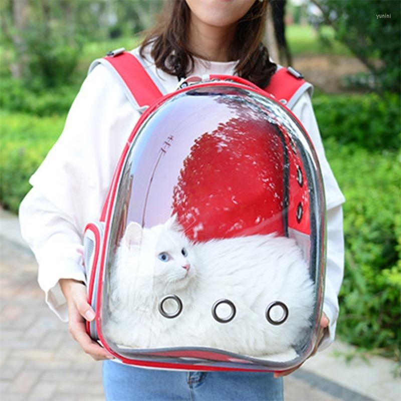 Cat Carriers 2023 Carrier Backpack Breathable Travel Outdoor Shoulder Bag For Small Dogs Cats Portable Packaging Carrying Pet Supp