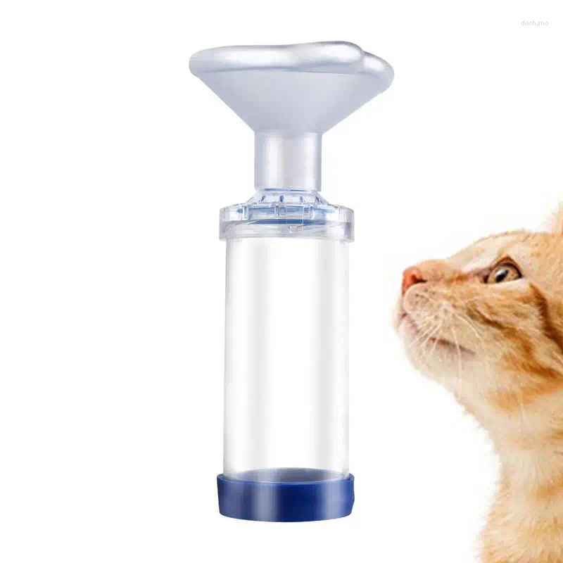Cat dragers aerosol kamerinhalator voor katten/honden draagbare effectieve spacer lichtgewicht katten en honden