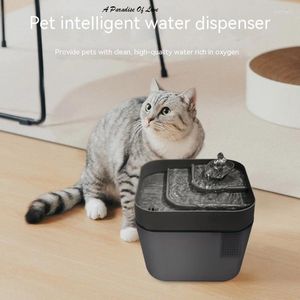 Porte-chats fontaine automatique eau potable bol distributeur pour chien de compagnie muet électrique