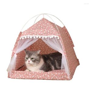 Kattenmanden Bed Kittenhuisbenodigdheden Producten Accessoires Warme kussens Meubels Bankmand Bedden Winter Clamshell-tenten