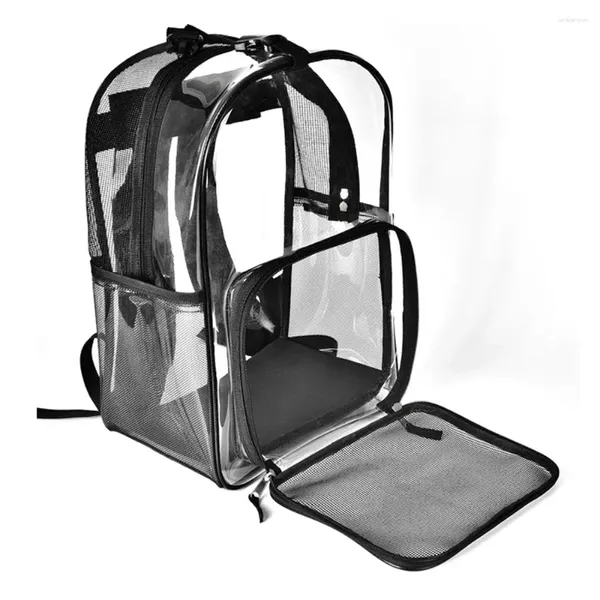 Porteurs de chats respirant porteuse sac à dos portable de transport pour animaux de compagnie Puppy Travel Bag Cage pour les petits chiens chats extérieurs épaule