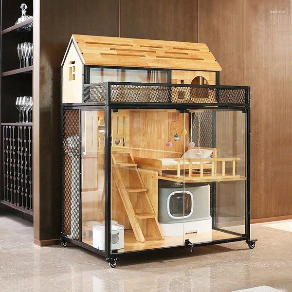 Porteurs de chats armoire cage boîte d'alimentation nidi