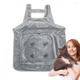 Cat dragers Carrier schort zakje creatief begeleidende tas voor het vasthouden van kitten front knuffelende been opening hechting hechtdierbenodigdheden