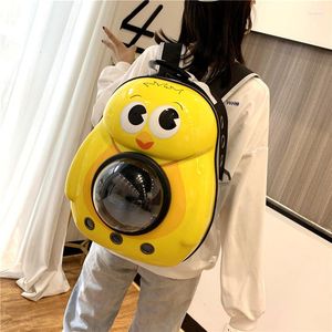 Cat Carriers Carrier Backpack Pet Dogs Cats Creative Breathable Travel Space Cage Puppy Dog Carry Bag Kitten Handtas