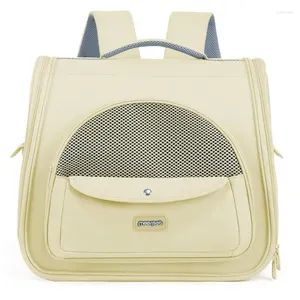 Cat Carriers Carrier Breathable kitten rugzakken kleine hond huisdier met katten kittens reizende kamperen en wandelen