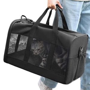 Cat dragers Carrier vouwen Pet Draagtas tas draagbare schouder voor kleine katten medium honden