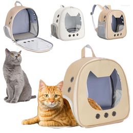 Cat Carriers Carrier Kleine Pet Bag Outdoor Draagrugzak En Hond Universele Opvouwbare Pets Chest Bags Benodigdheden