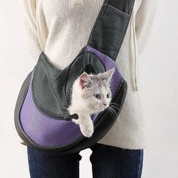 Transporteurs de chats chats de voyage d'épaule