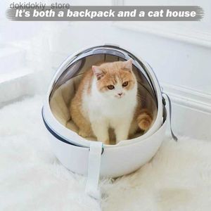 Porteurs de chats caisses maisons multi-fonctions porteurs de compagnie de compagnie sac à dos portable en plein air pot de chiot